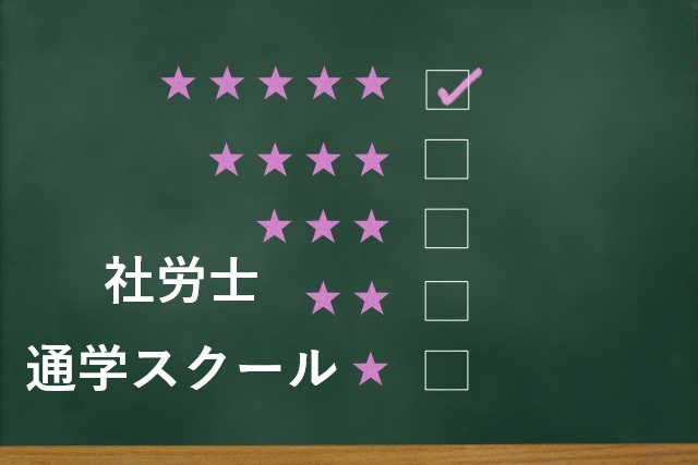 通学型の社労士講座おすすめスクール：社会人の選び方